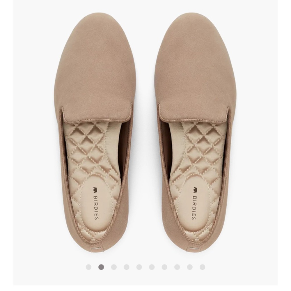 Birdies womens beige flats